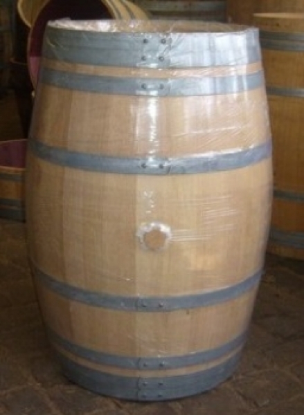 225 Liter Weinfass gehobelt und geschliffen